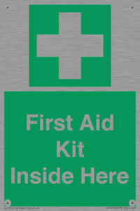First Aid Kit Inside Here